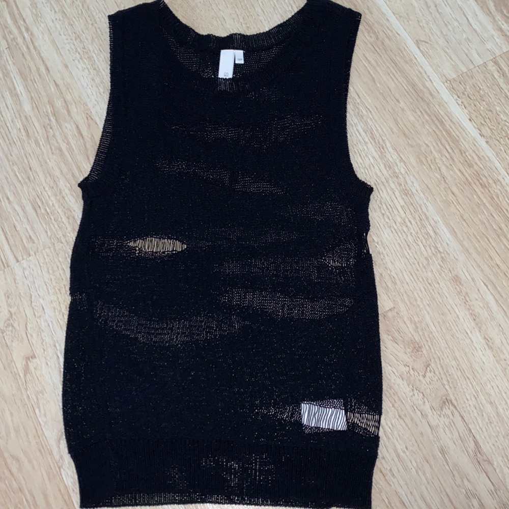 SI-IAE Crochet top Xs